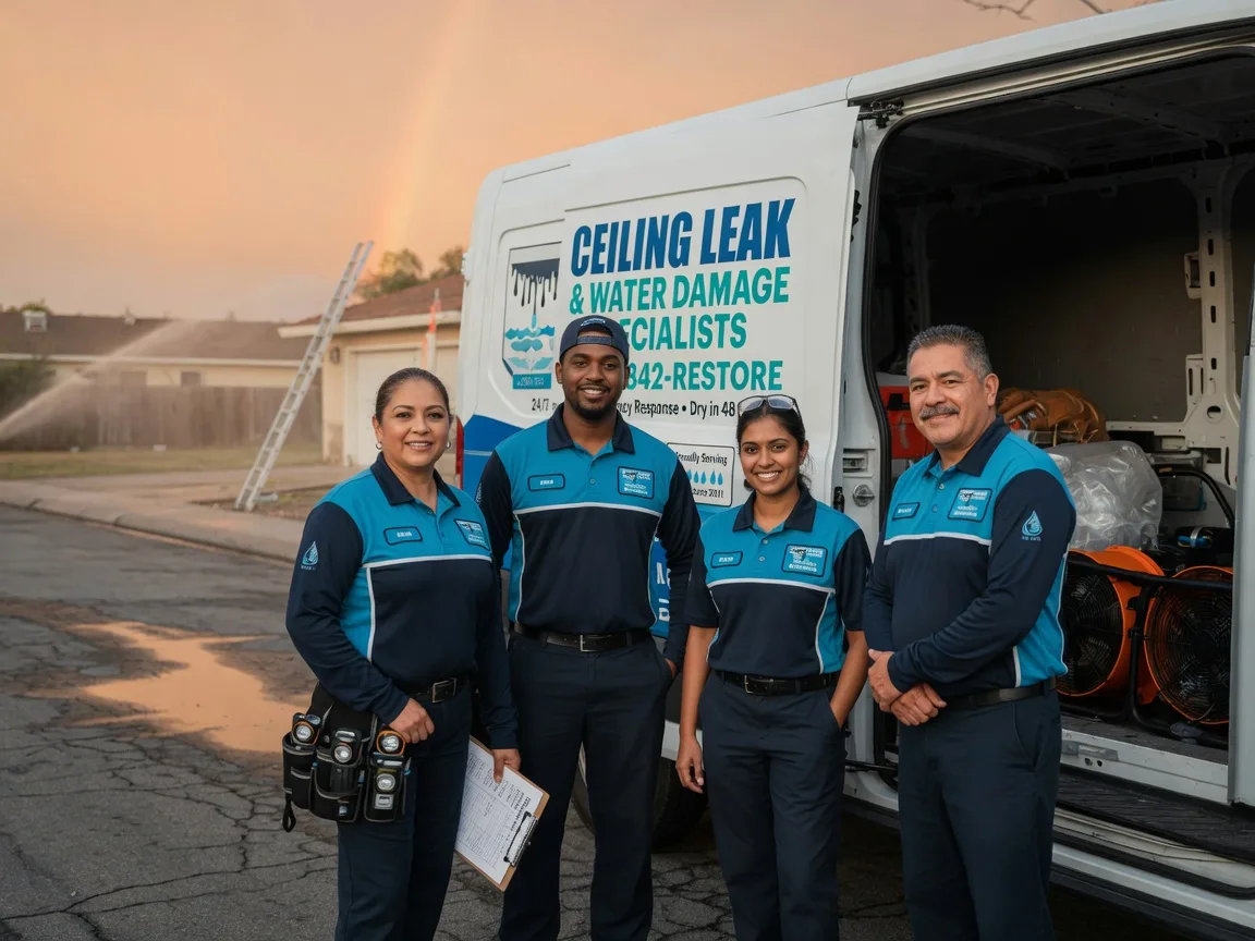 Ceiling Leak Cleanup company in Whitehall, WI